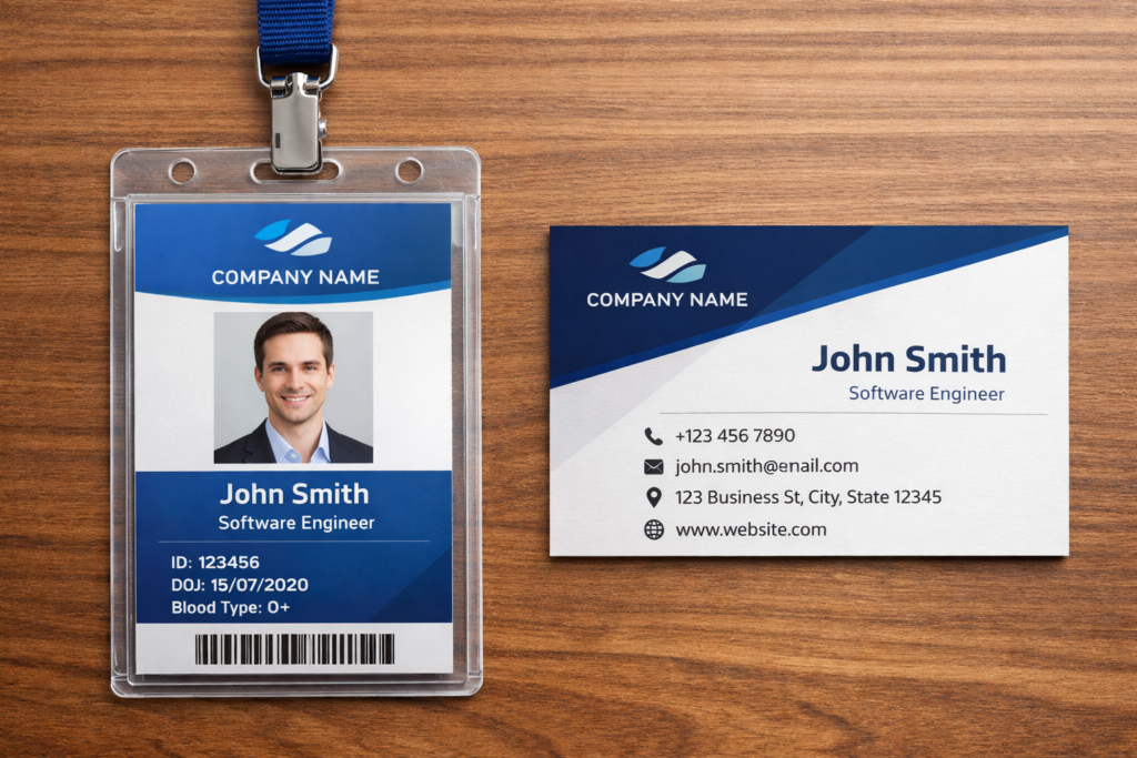 Id cards,visiting cards